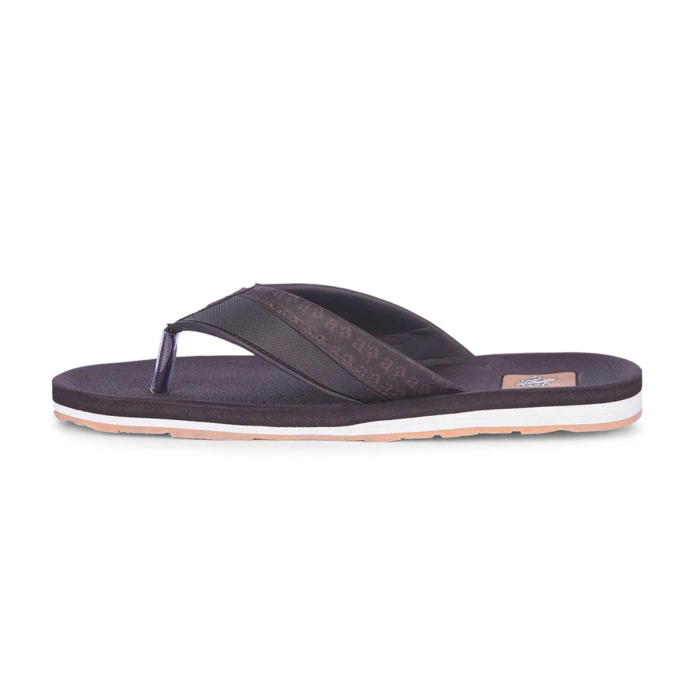 A-HA Casual Brown Flip Flop For Men ANCO-03 By Liberty