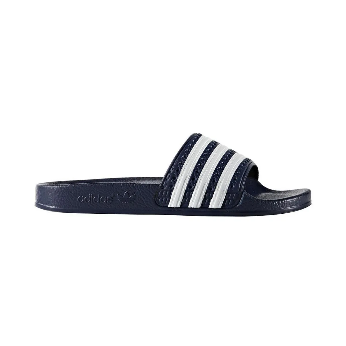 Adidas Boy's Adilette J Navy/White