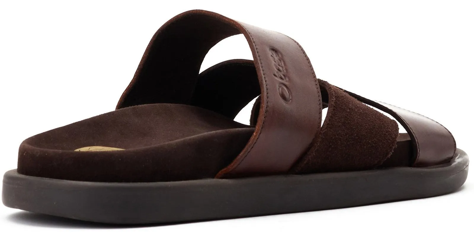 Base London Ponza Mens Leather Slip On Sandal