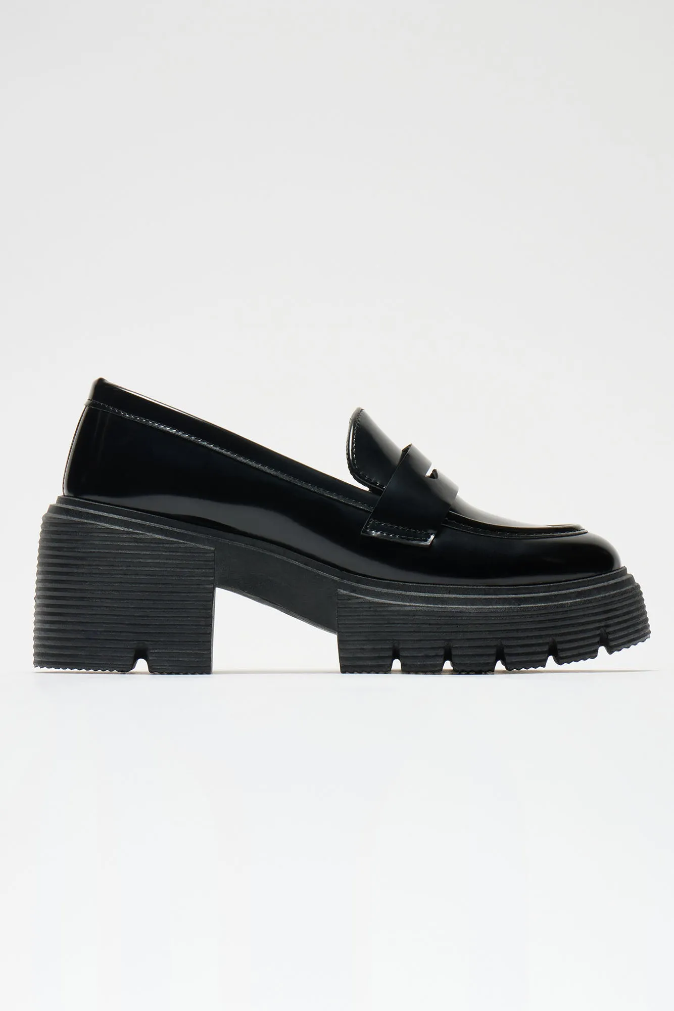 Been Done Platform Loafers - Black