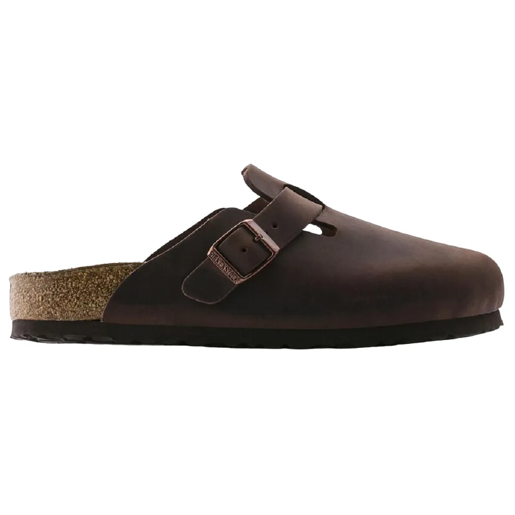 Birkenstock Boston Soft Footbed Slip-On Clog - Oiled Leather