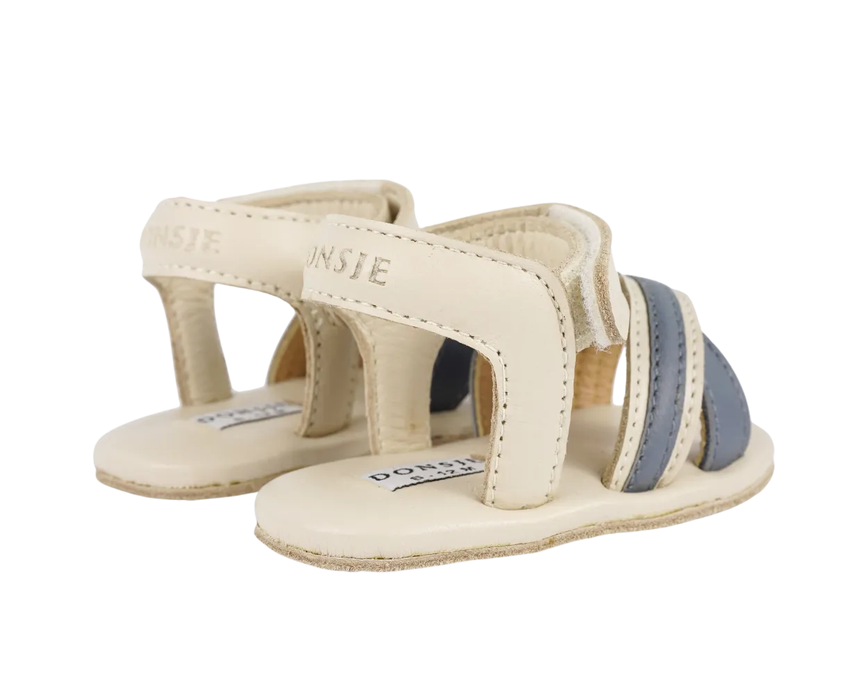 Bodi Sandals | Cream Leather