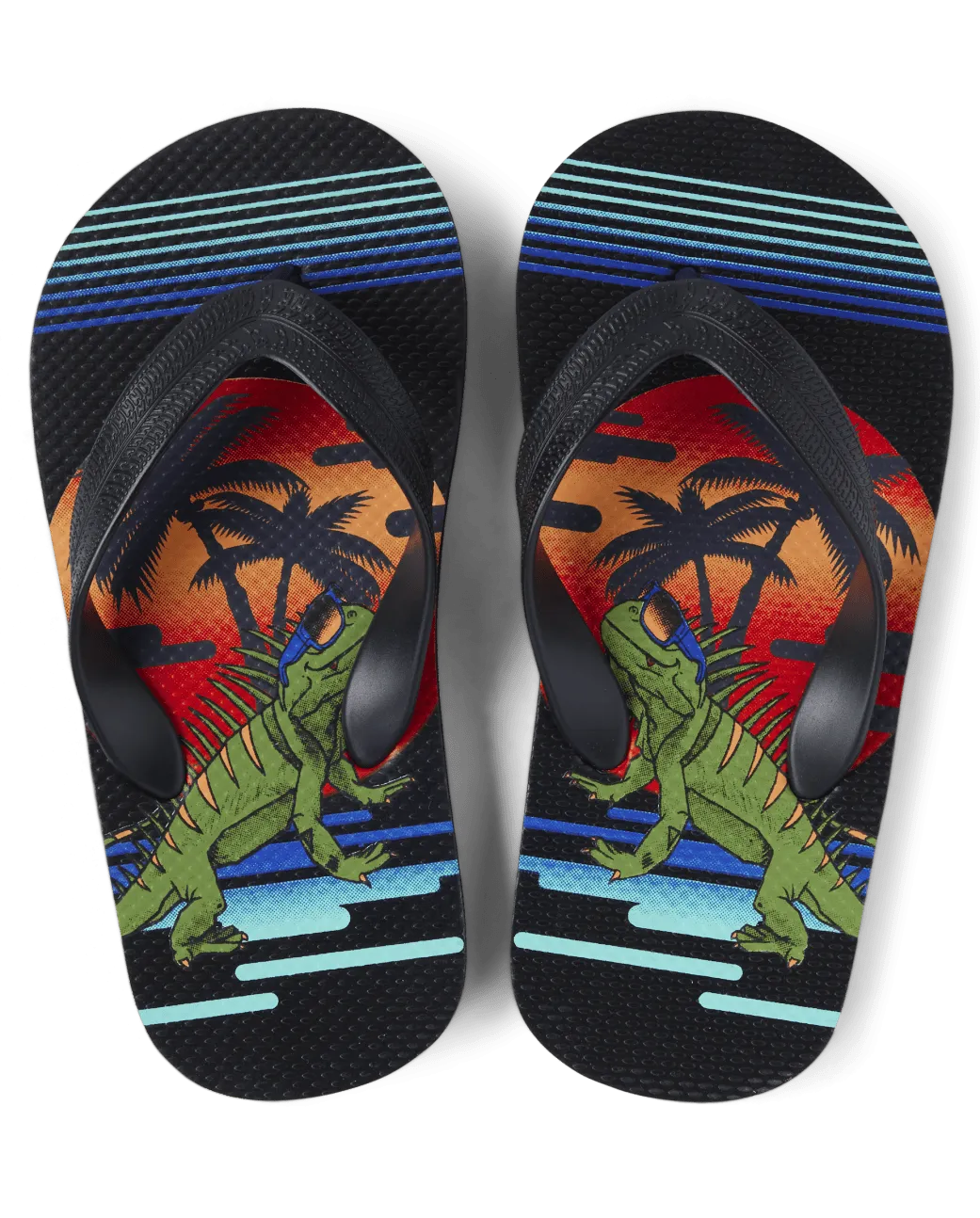 Boys Iguana Flip Flops