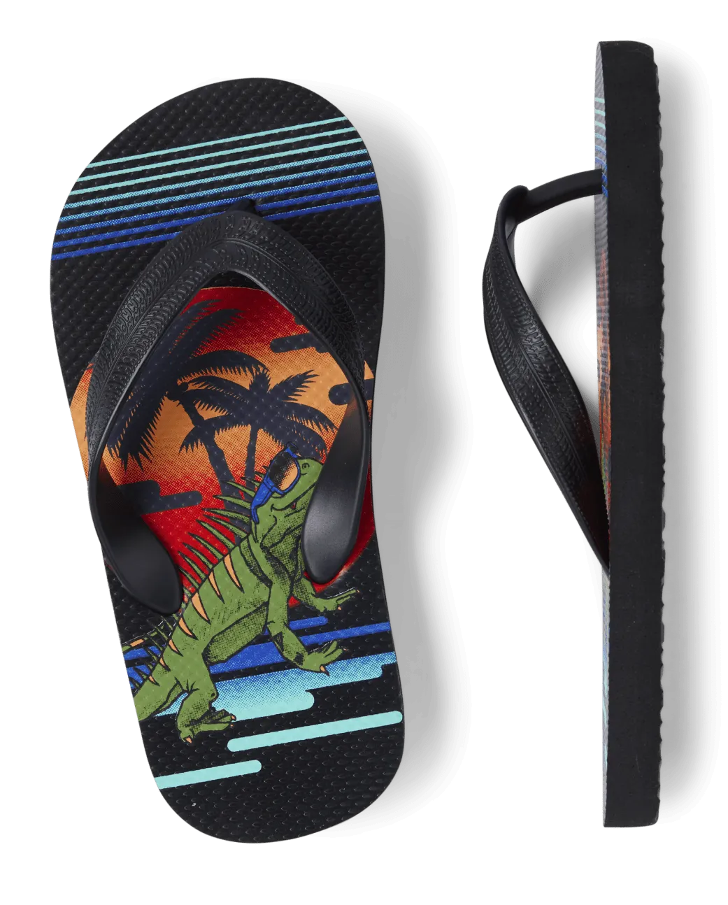 Boys Iguana Flip Flops