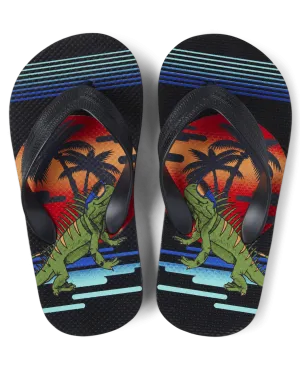 Boys Iguana Flip Flops