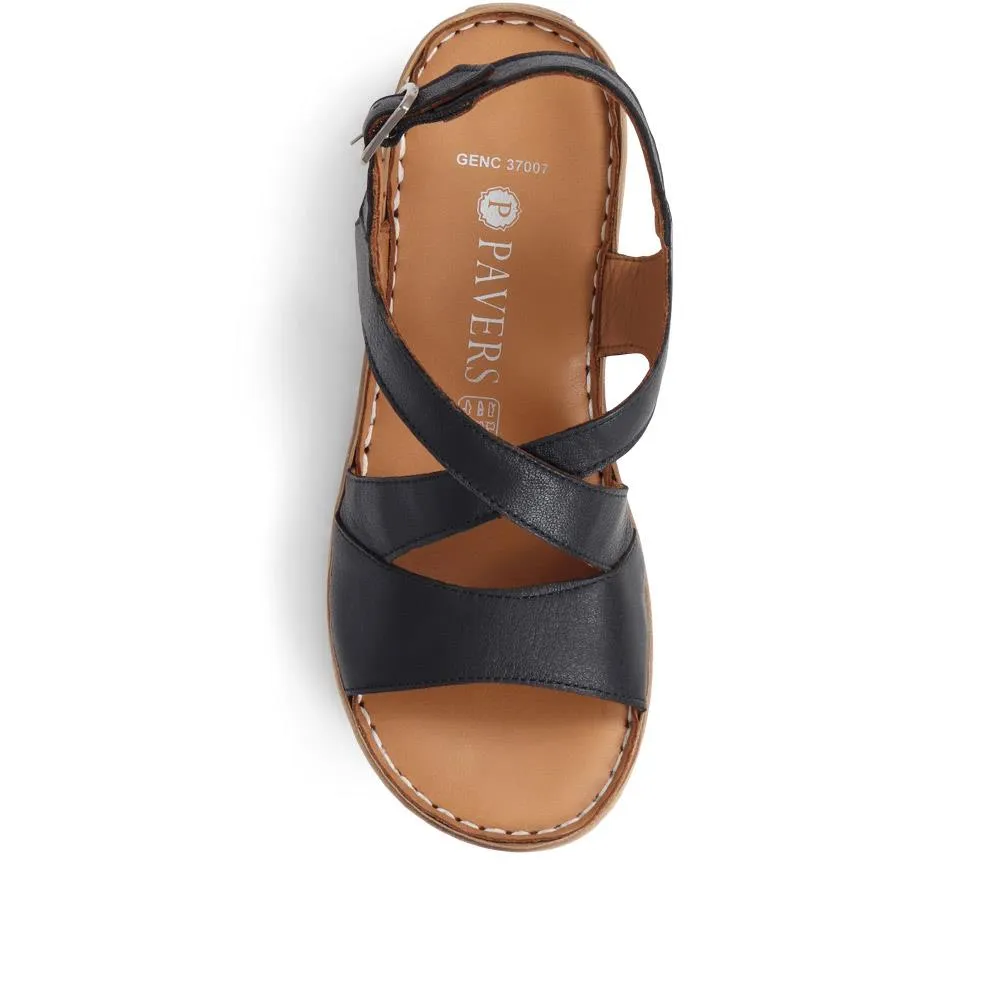 Buckle Strap Sandals - GENC37007 / 324 731