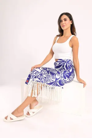 Cover Up Skirt with Fringes