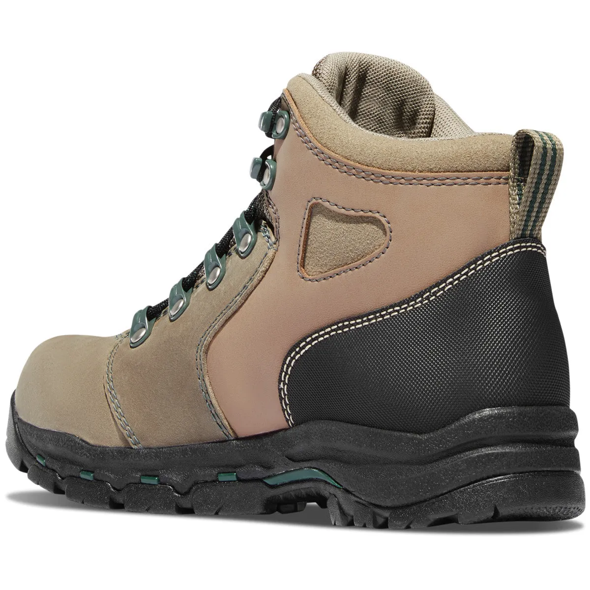 Danner Womens Vicious 4" Brown/Green Composite Toe  #13853