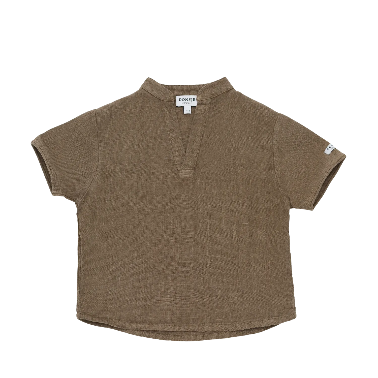 David Linen Shirt | Brown