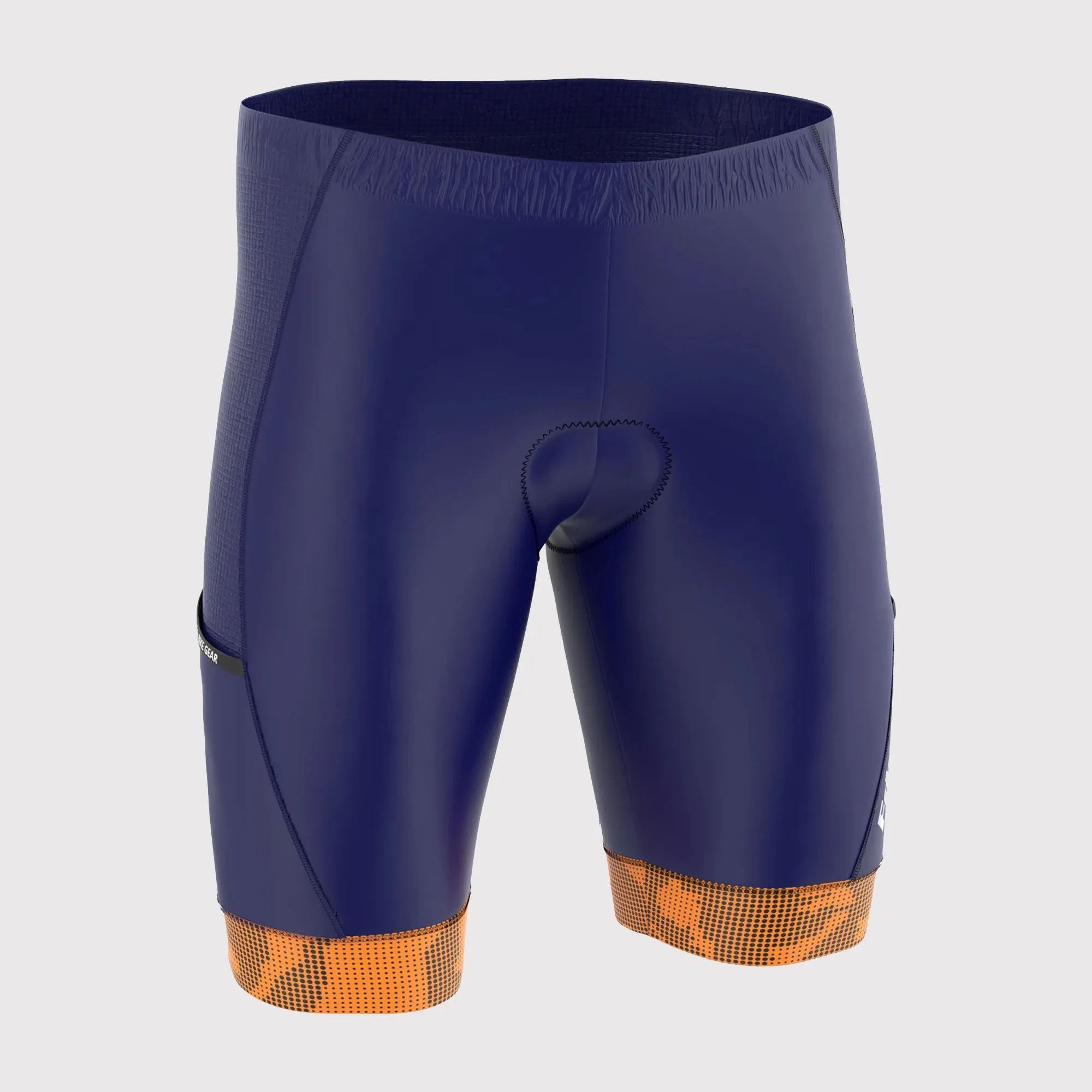 Fdx All Day Navy Blue Men's & Boy's Padded Summer Cycling Shorts