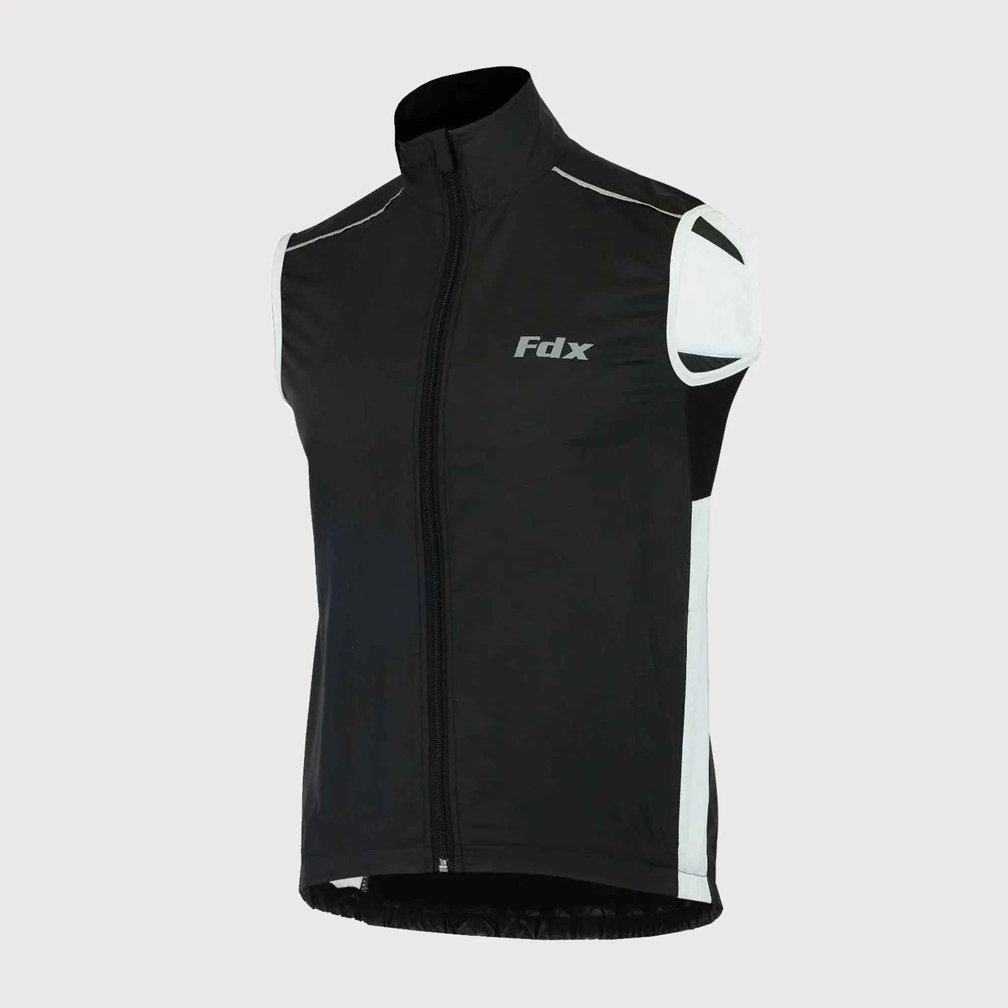 Fdx Dart Black Men's & Boy's Cycling Gilet