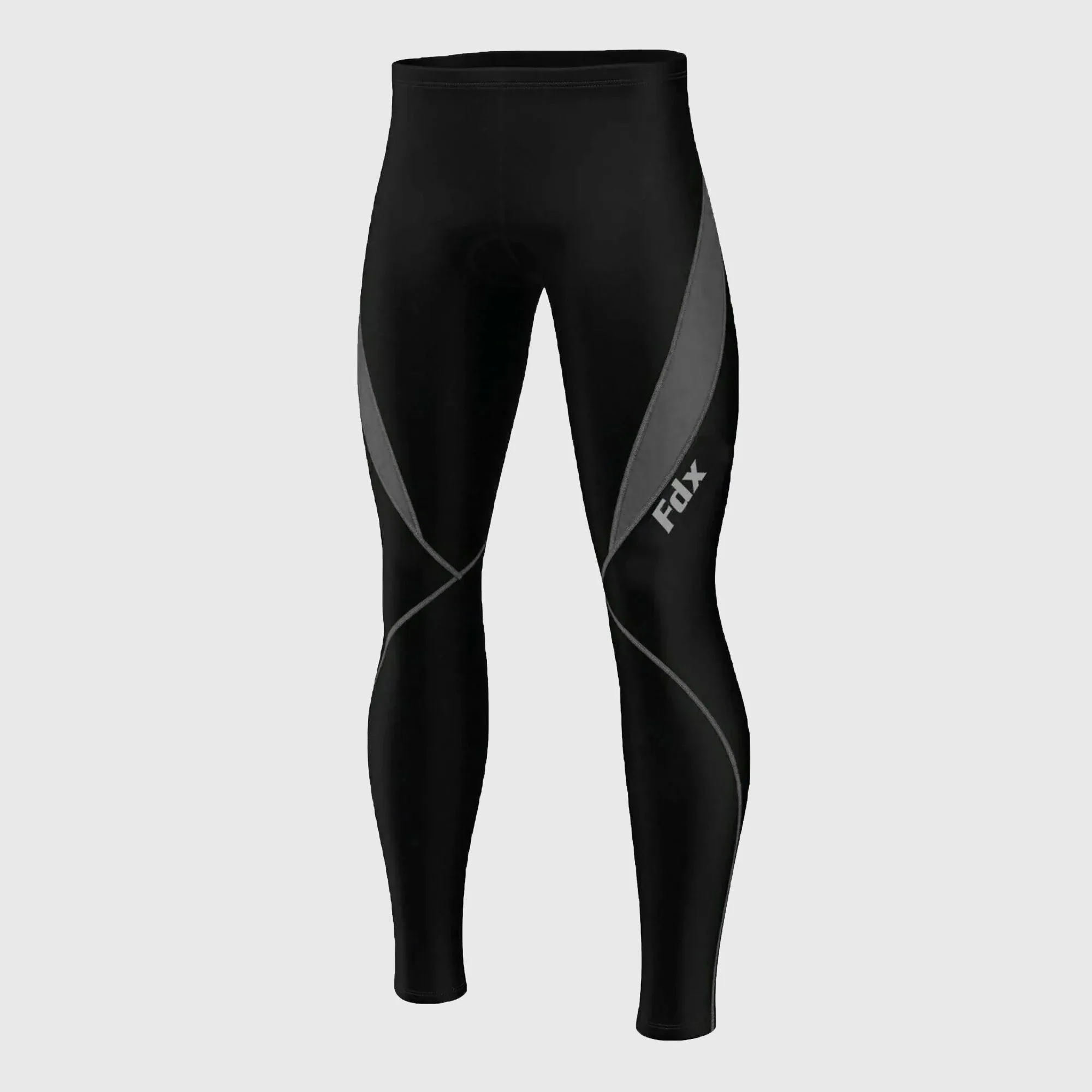 Fdx Viper Men's & Boy's Grey Thermal Padded Cycling Tights