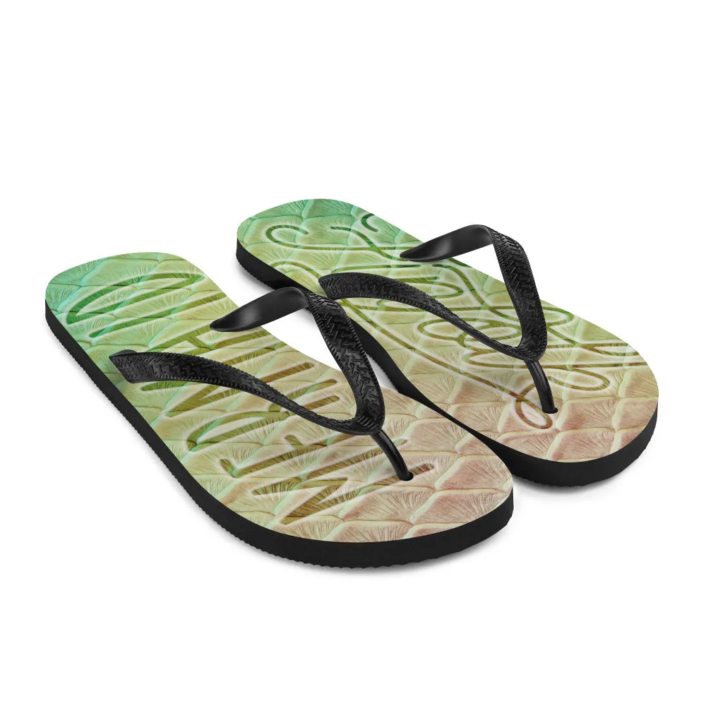 Finfolk Mermaid Fin-Flops: Loch Ness