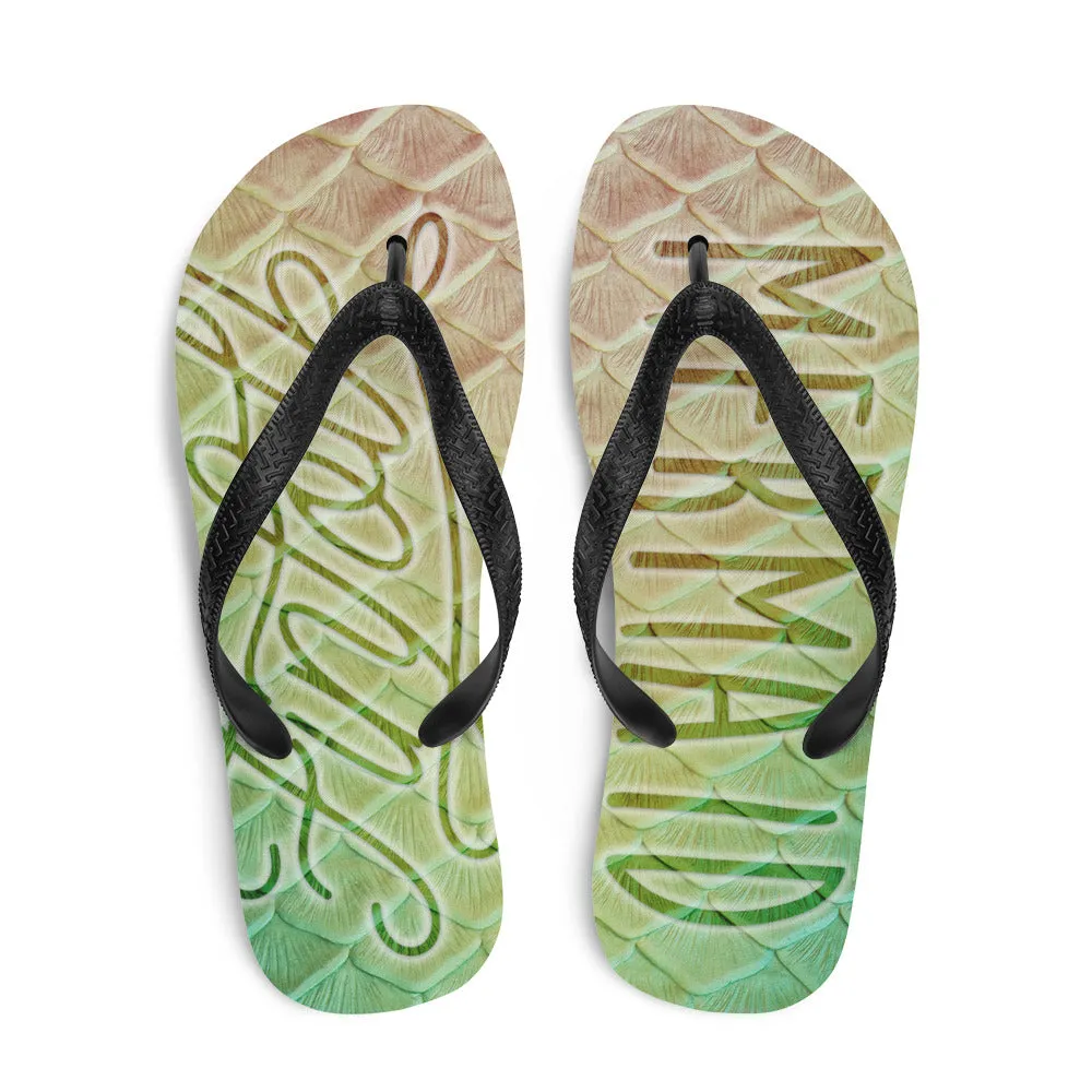 Finfolk Mermaid Fin-Flops: Loch Ness