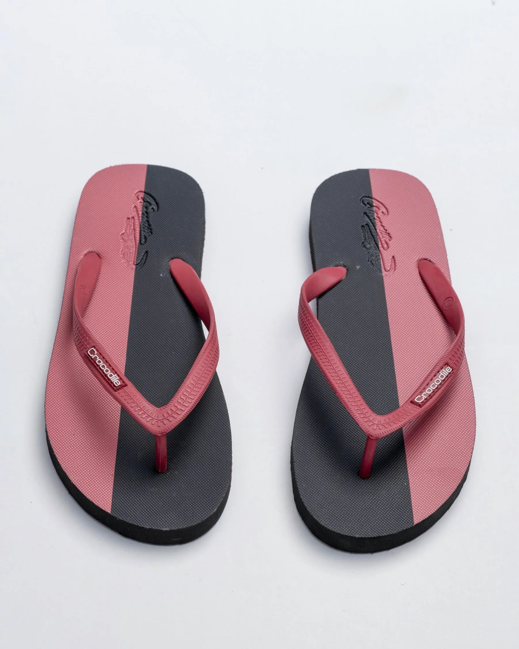 Flip Flop-Black/Maroon