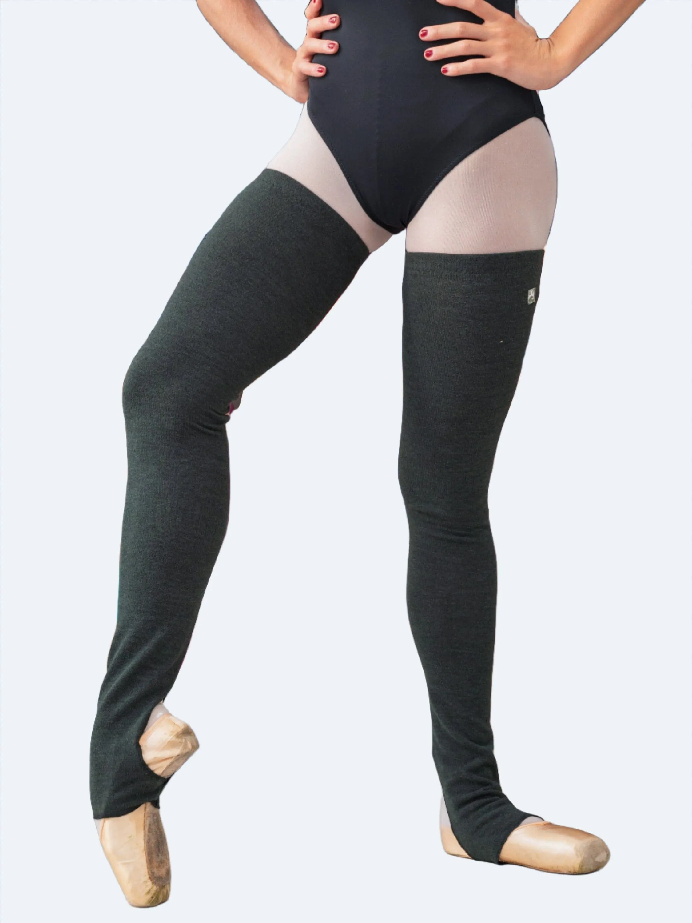 Green Long Dance Leg Warmers MP907