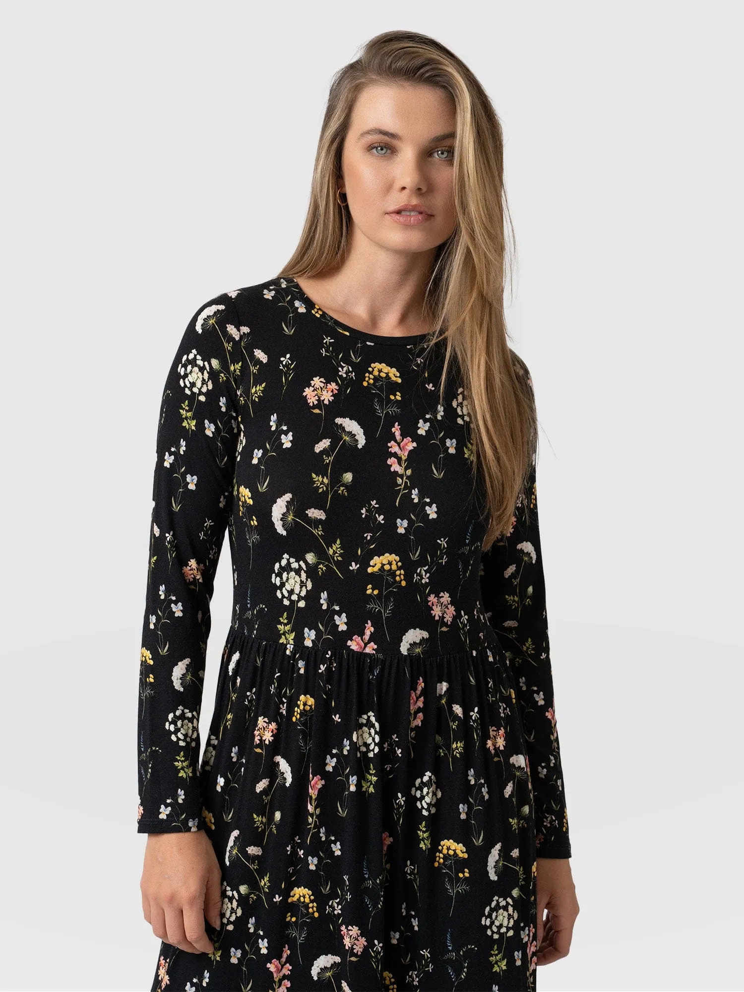 Greenwich Dress Long Sleeve - Hyde Gardens