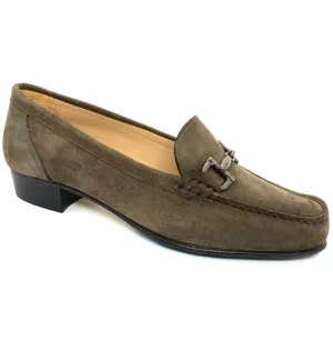 HB Ladies Metallic Trim Moccasin