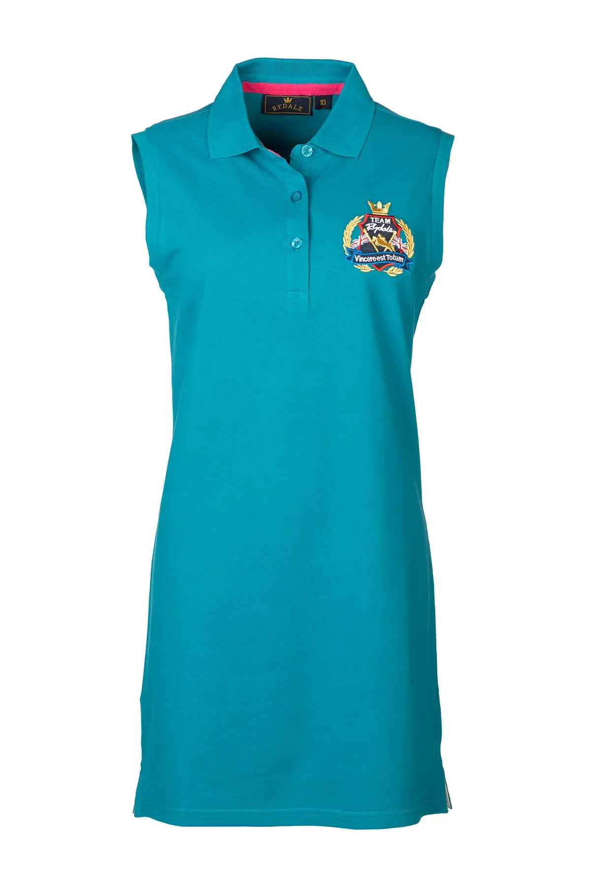 Ladies Sleeveless Polo Dress - Charlie