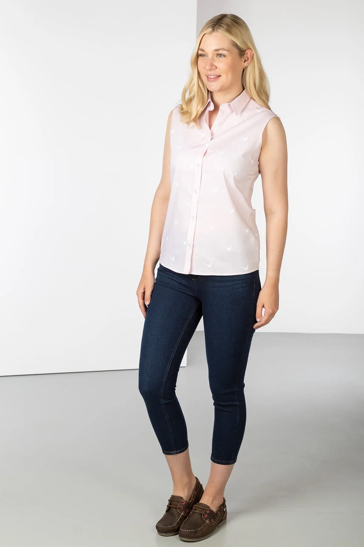 Ladies Sleeveless Shirt - Audrey II