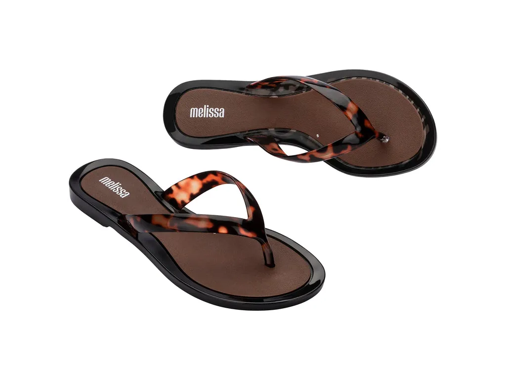 Melissa Duo AD Brown Flip Flops For Women's