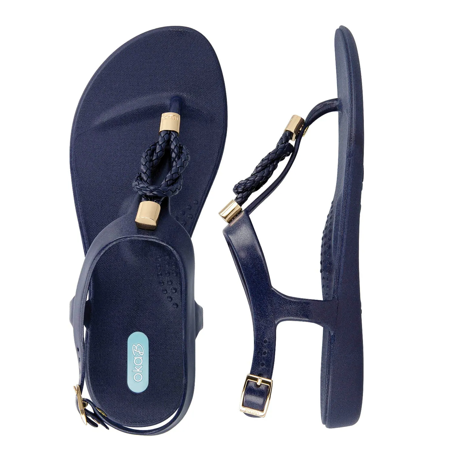 Neptune T-Strap Sandals