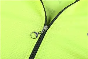 Nuckily Mycycology MH023 Full Sleeves Cycling Jersey - Neon Green