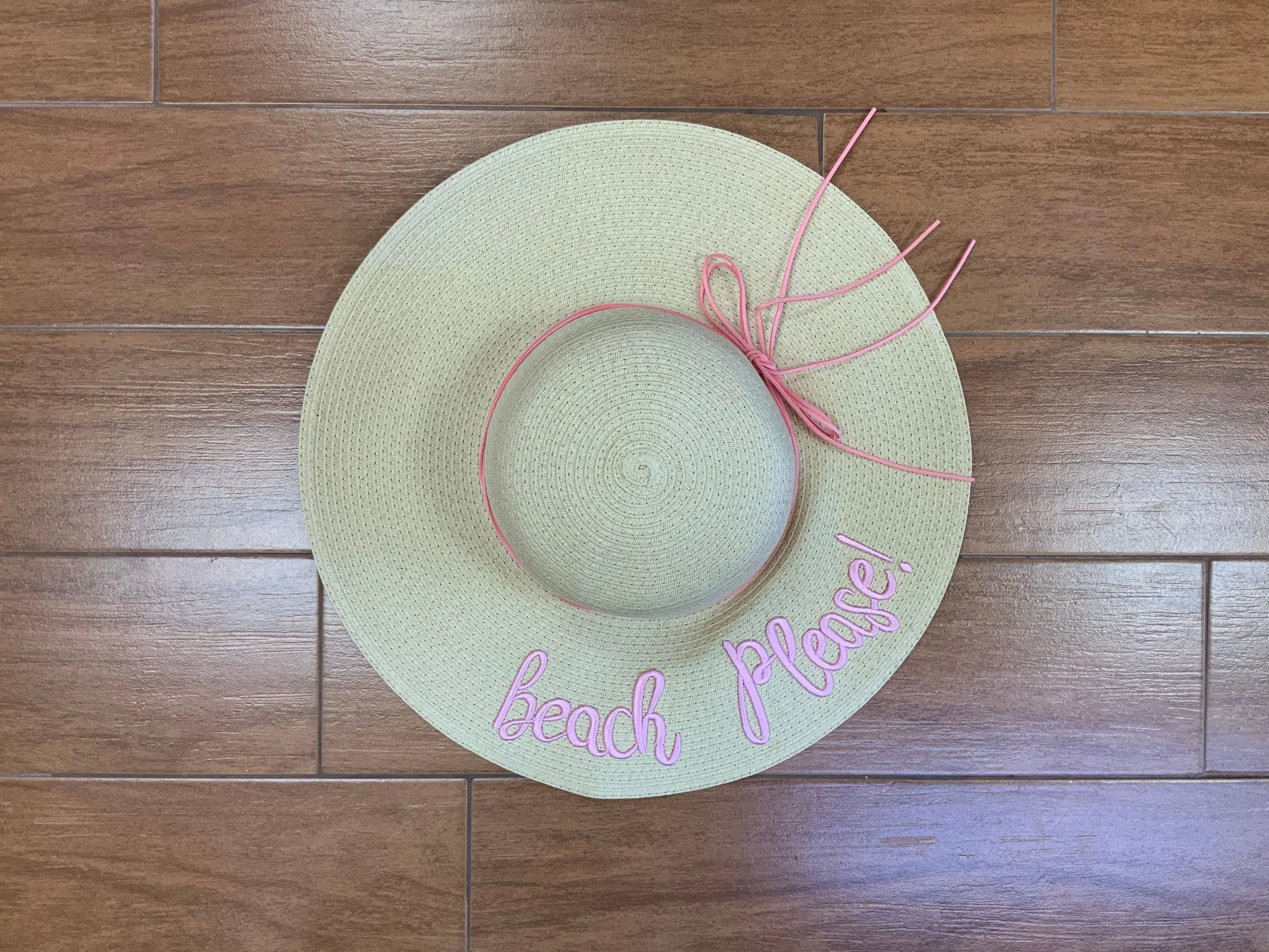 "Beach Please!" Floppy Hat