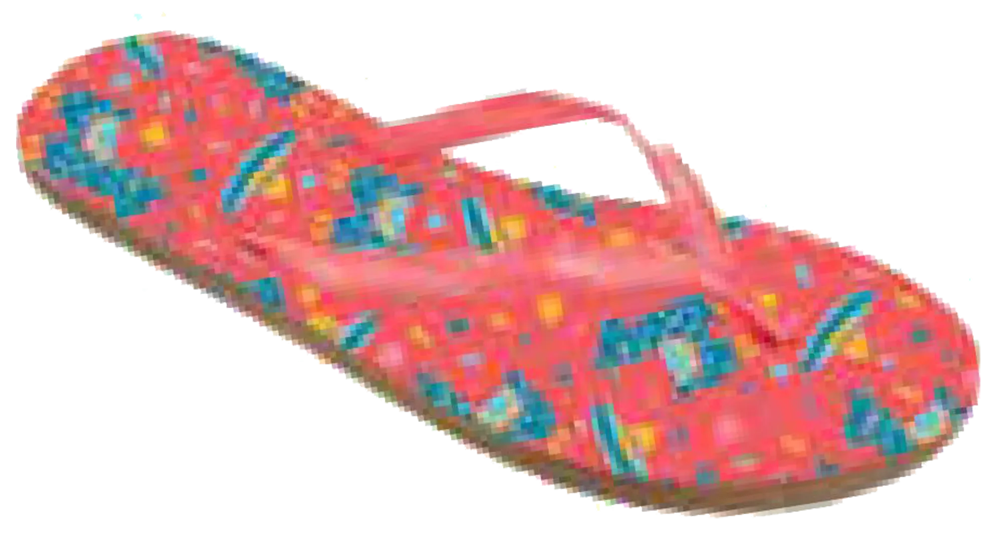 Sandals Ladies Flip Flop Bright Tropic Sandal, Coral