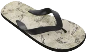 Sandals Mens Flip Flop Stylish Classic Rubber Sandal, Black, Navy, Olive