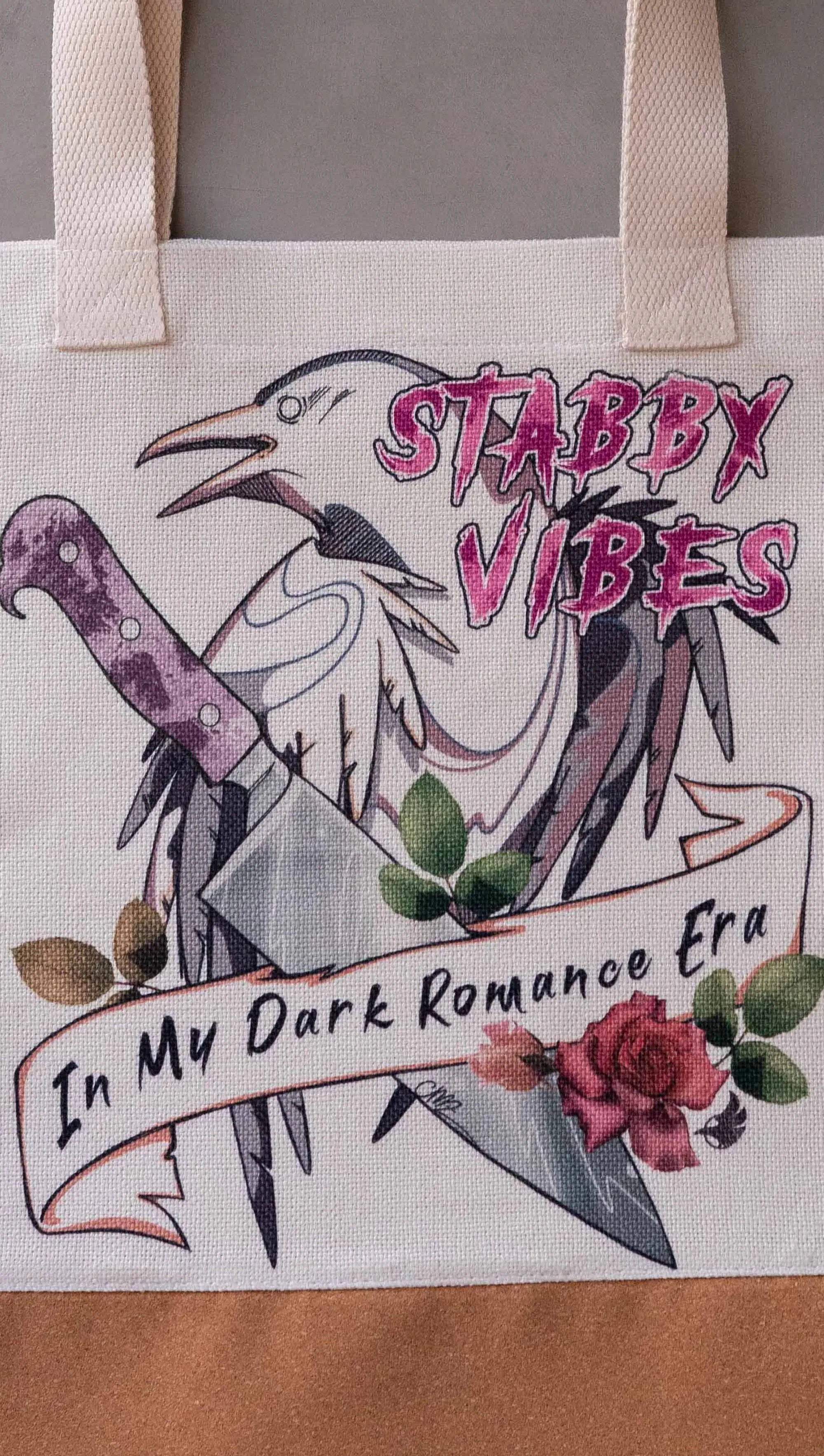 Stabby Vibes - Canvas Tote Bag