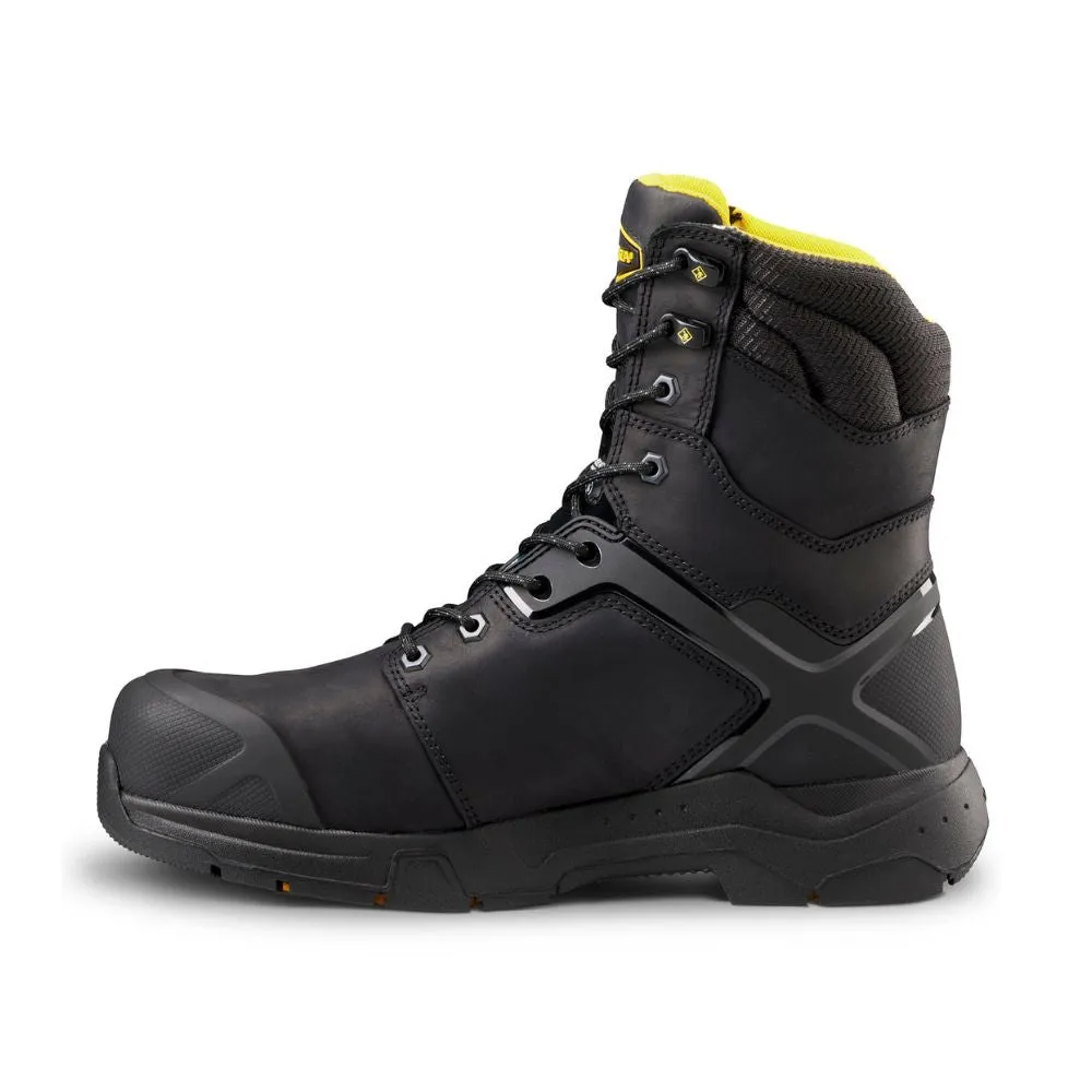 Terra Carbine Men's WP 8 inch Composite Toe Work Boot - BLACK TR0A4TCRBLK