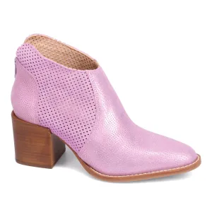 Terry Heeled Bootie