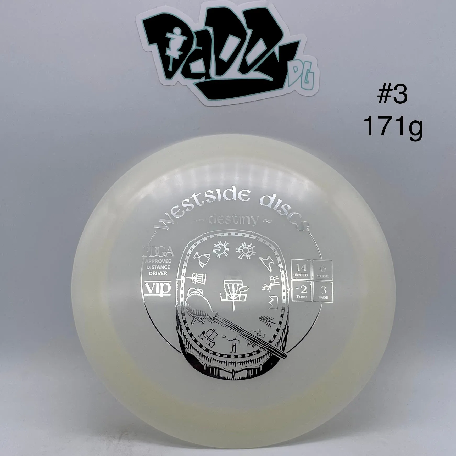 Westside Discs Destiny VIP Distance Driver