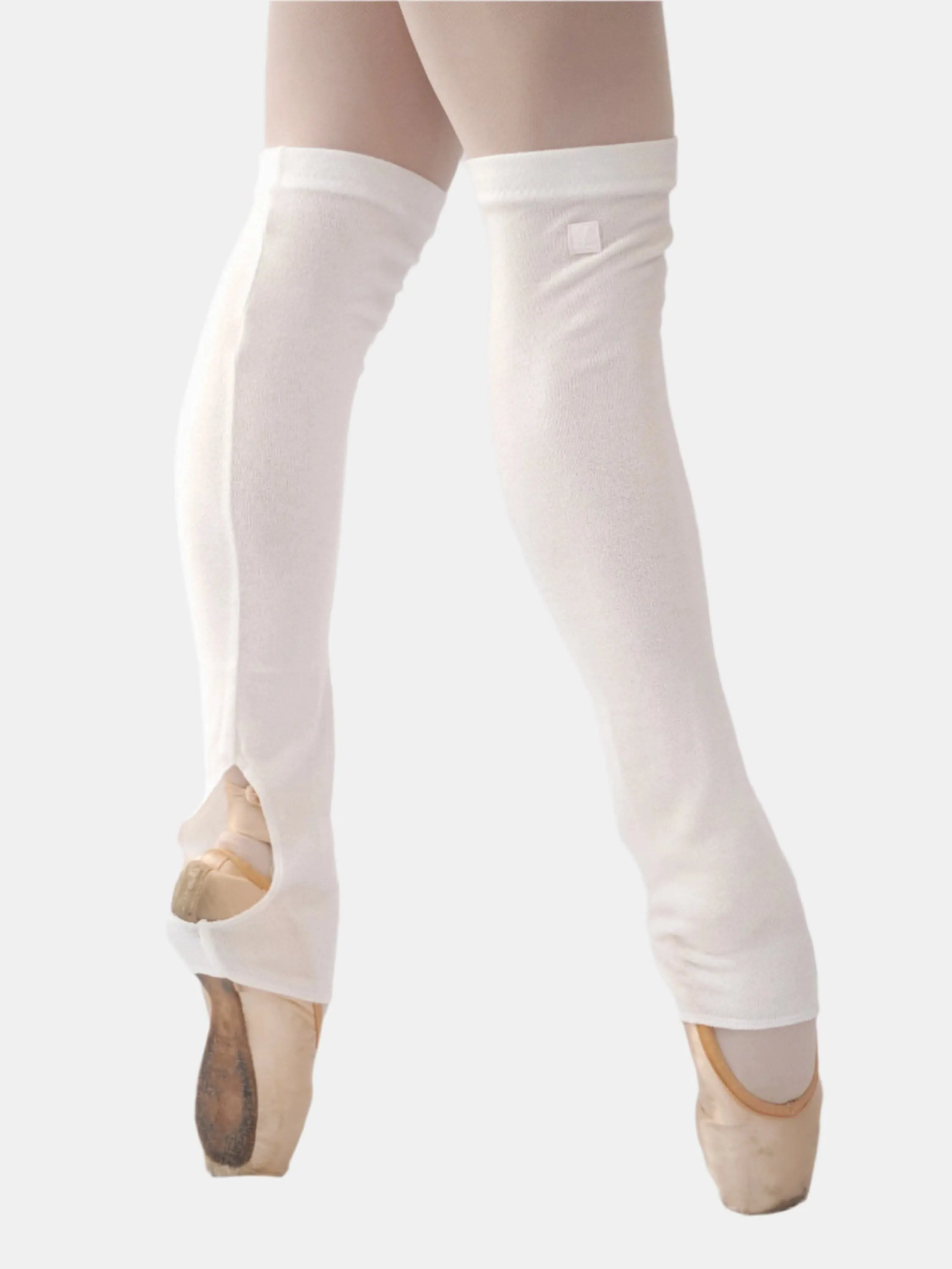 White Short Dance Leg Warmers MP921